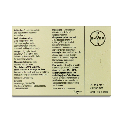 Yaz (Ethinyl Estradiol Drospirenone)